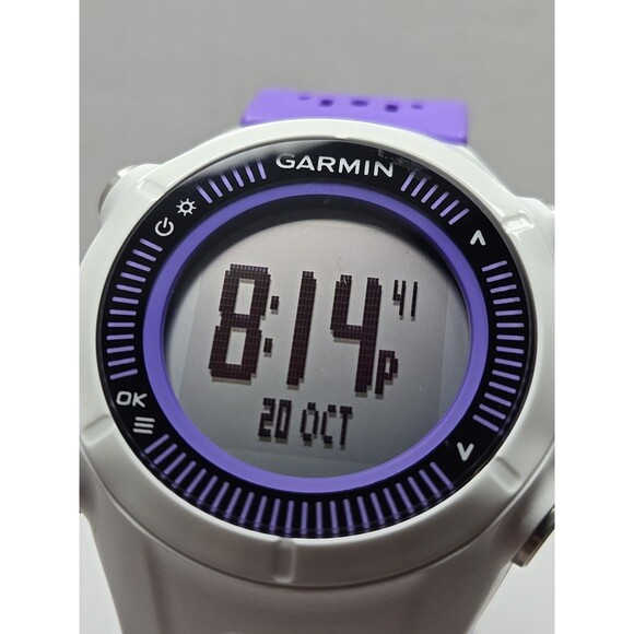 Garmin Approach S2 Golf GPS Watch White Purple Rechargeable Tested US W/ Charger - Picture 4 of 12